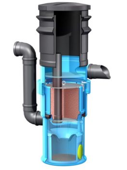 Hydrosystem 400 for stormwater treatment
