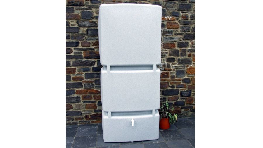 9000510K Wall tank 800L water butt - Granite Grey