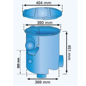 VF1Combi Dimensions with inlet to oulet distance