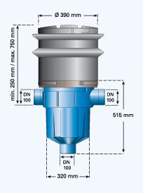 Retention Filter with Telescopic Extension 1000626_ dimensions.