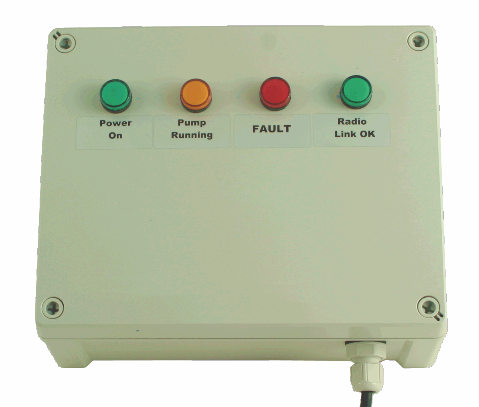 Radio Remote Display Panel (display only without control switch)
