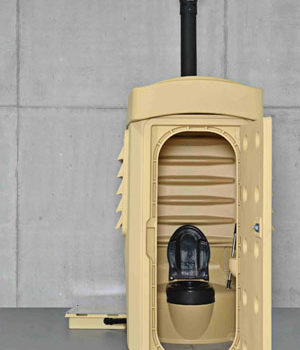 dry TOILET-450 3P Technik Sani Solar Dry Composting Toilet - View Inside