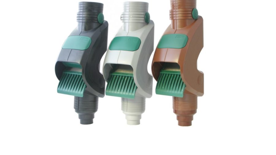 20007-0UK_Rainus_all_colours_with_Adaptors Rainus with UK Adaptors in three colours: Black, Grey and Brown