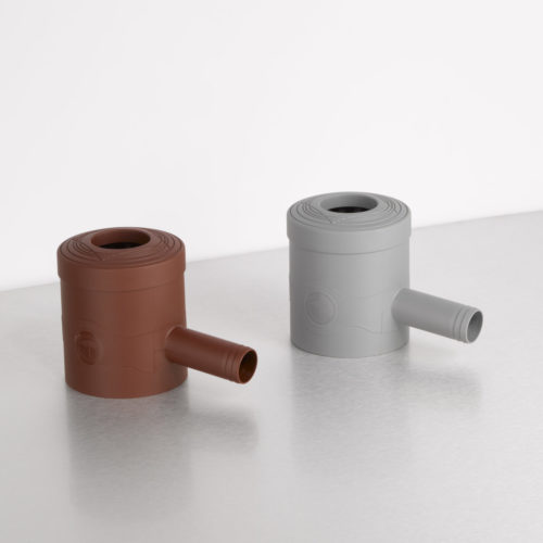 2000130-140 rain collector pair Rain Collector in Brown and Grey