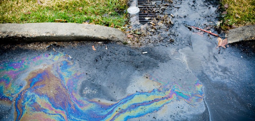 stormwater pollutants near drain