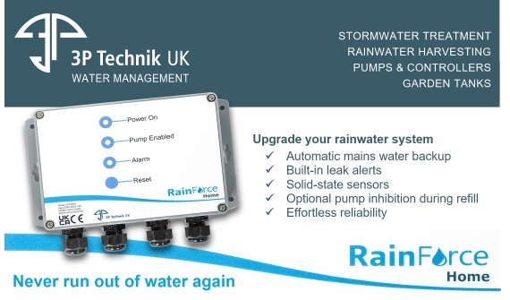 RainForce Home TCA7000 Rainwater Harvesting Controller